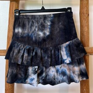 Tiered Tie-Dye Skirt